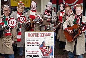 Click for photos of Boycezone in Cardiff before the Wales - Argentina rugby international.