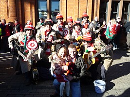 Click for photos of us at the Wales - Ireland match on SkyDrive.