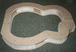 Mould for Maccaferri type guitar
